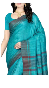 Pure Tussar Ghicha Silk Saree SILK ZONE
